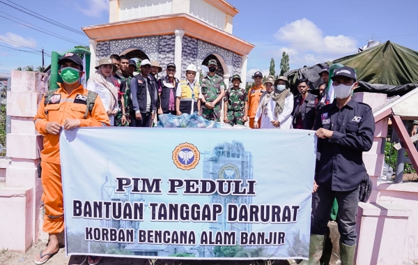 PT PIM Kembali Bantu Korban Banjir di Aceh Utara